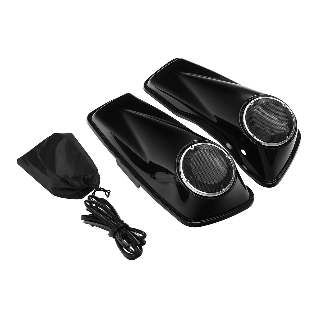 6.5" Saddlebag Speaker Lids for Harley Touring Electra Road Glide (2014–2024)