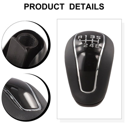 6-Speed Manual Knob for Easy Installation - Luxurious Leather Interior