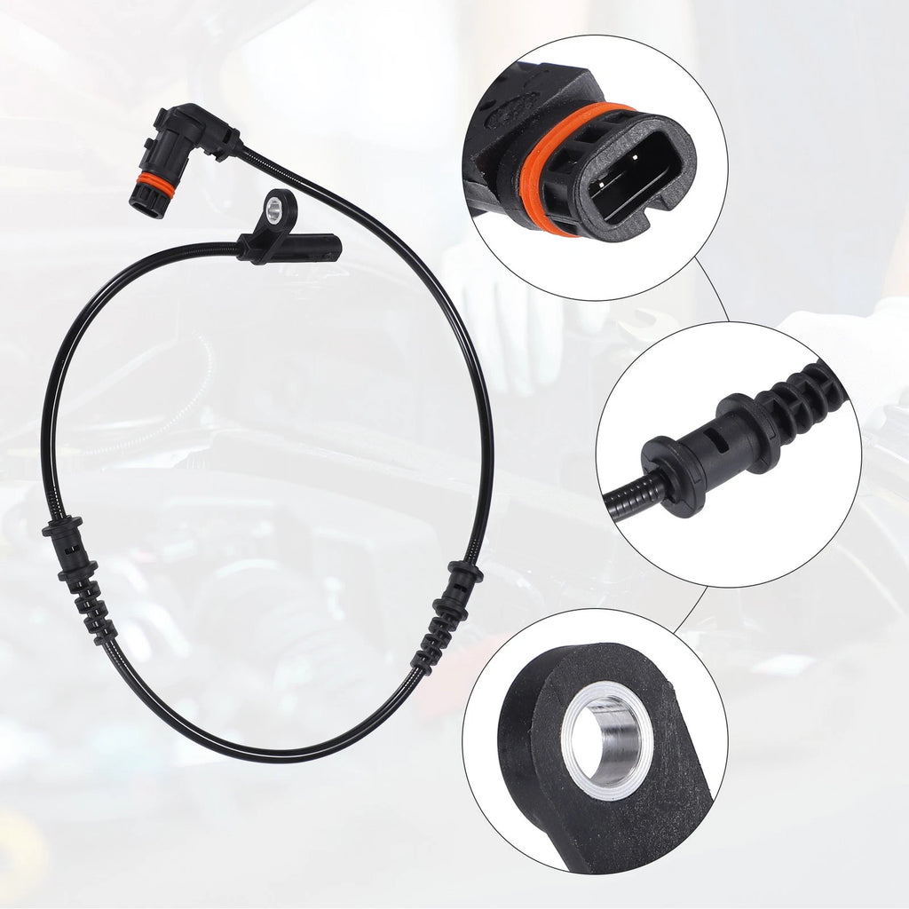 ABS Wheel Speed Sensor Front Left Right Replacement for Mercedes-Benz GLC (2016–2018)