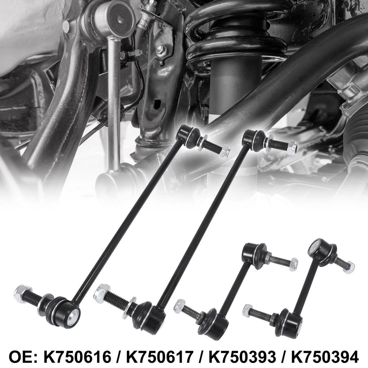 Stabilizer Sway Bar End Link Set Replacement for Ford Police Interceptor (2008–2018)