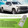Front Right Window Switch Bezel Cover for Chevy Silverado 1500 (No. 20922524)