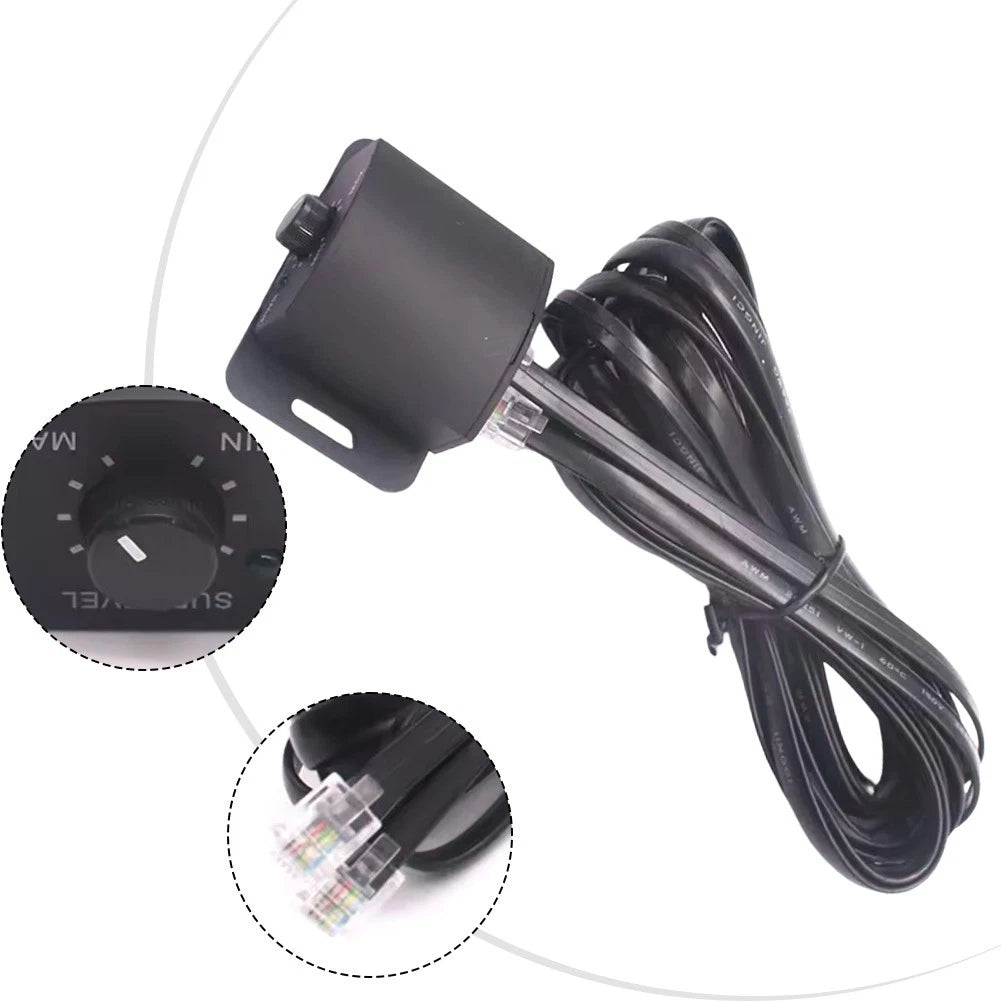 Adjustable Bass and Volume Remote Controller for Car Speaker