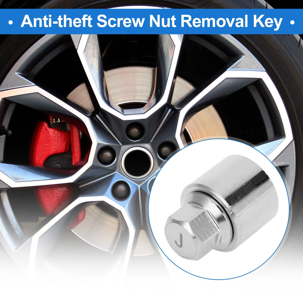 Wheel Lock Lug Nut Removal Key Socket for Skoda for VW Type J (Type J)