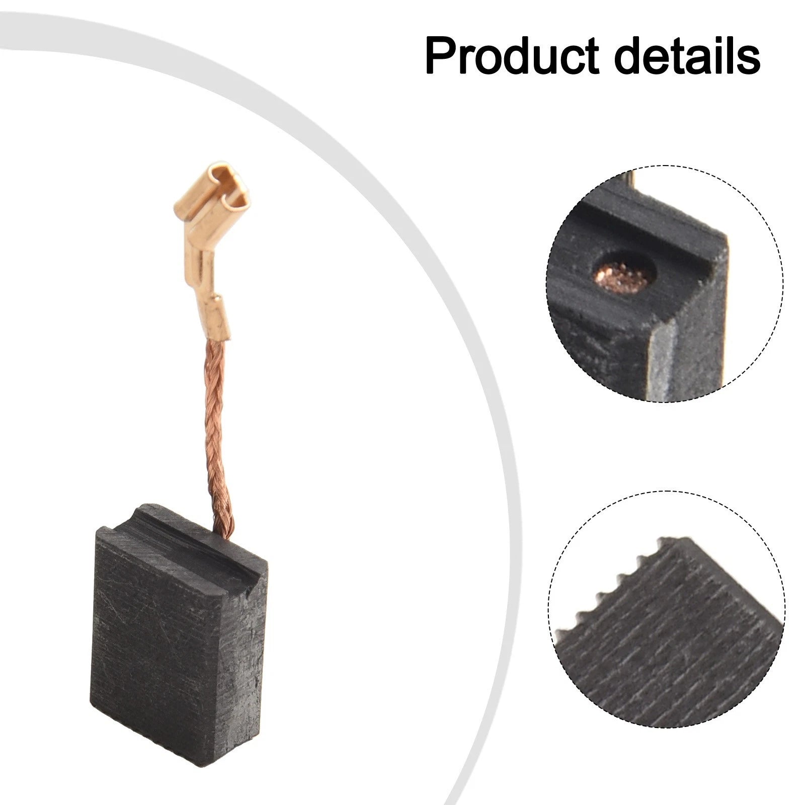 Replacement Brushes for Angle Grinder N421362