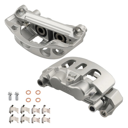 Rear Disc Brake Calipers Set for Chevrolet Suburban 3500 HD (2016–2019) w/Bracket
