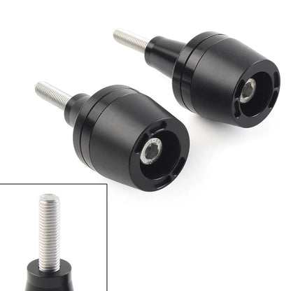2X Frame Sliders Crash Protector for Yamaha Suzuki Honda Kawasaki Universal Black