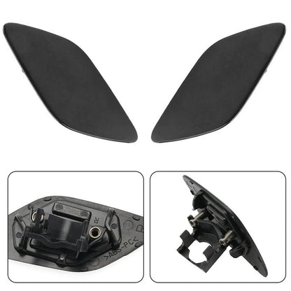 Pair of Headlight Washer Nozzle Cover Caps for BMW 3 Series E92 E93