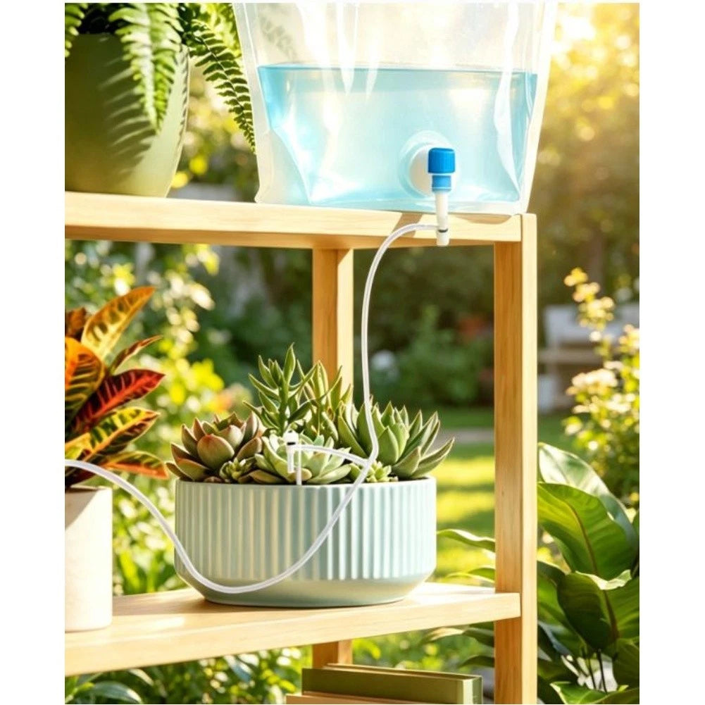 10L Adjustable Flow Drip Irrigation Bag for Garden Plants (2023)