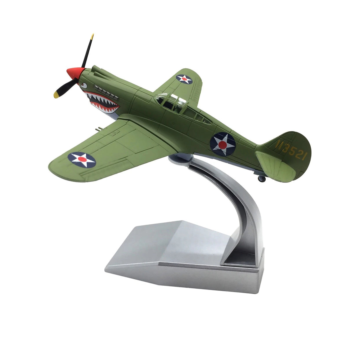 1/72 Scale P-40 Fighter Alloy Aircraft Model Display