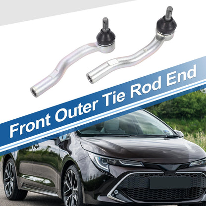 2X Front Outer Tie Rod Ends for Toyota Camry (2002–2003) No. ES3600/ES3601