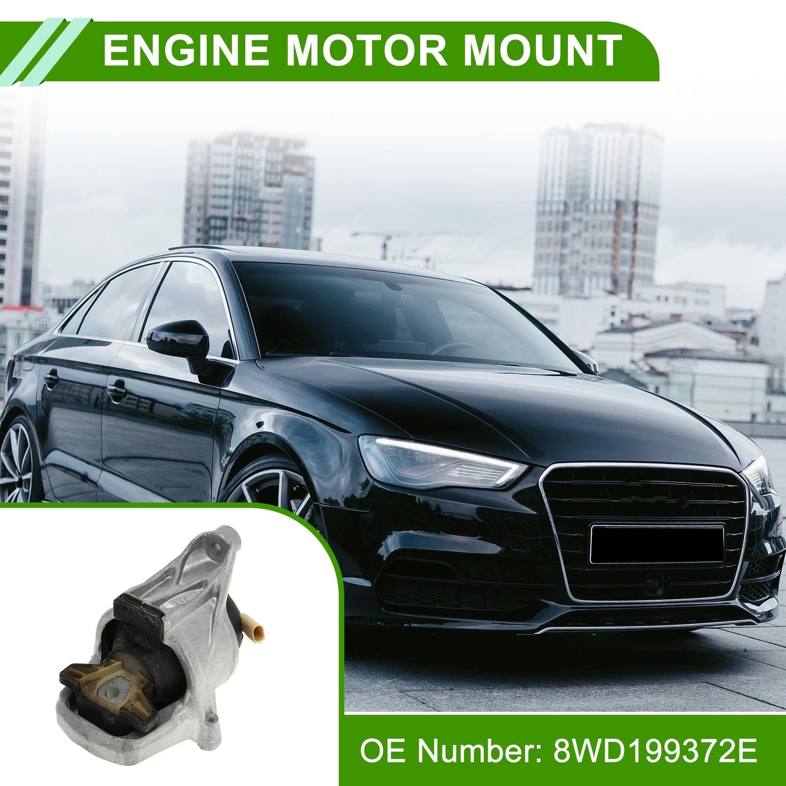 Engine Motor Mount Replacement for Audi A4L 868 (2003–2021)