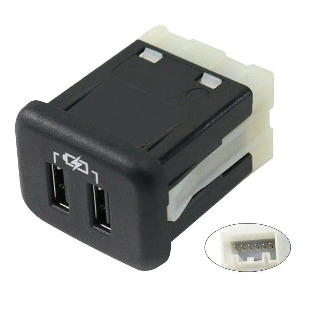 USB Port Interface Socket for Buick Cadillac Chevrolet GMC (13539082, 13598459)