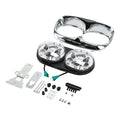 5 3/4" Projector LED Dual Front Headlight Lamp for Harley Road Glide (1998–2013)