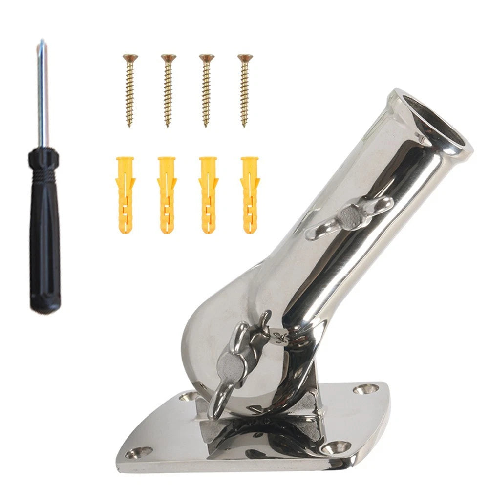 Flag Pole Holder for Marine Flag Pole (Anti-Rust)