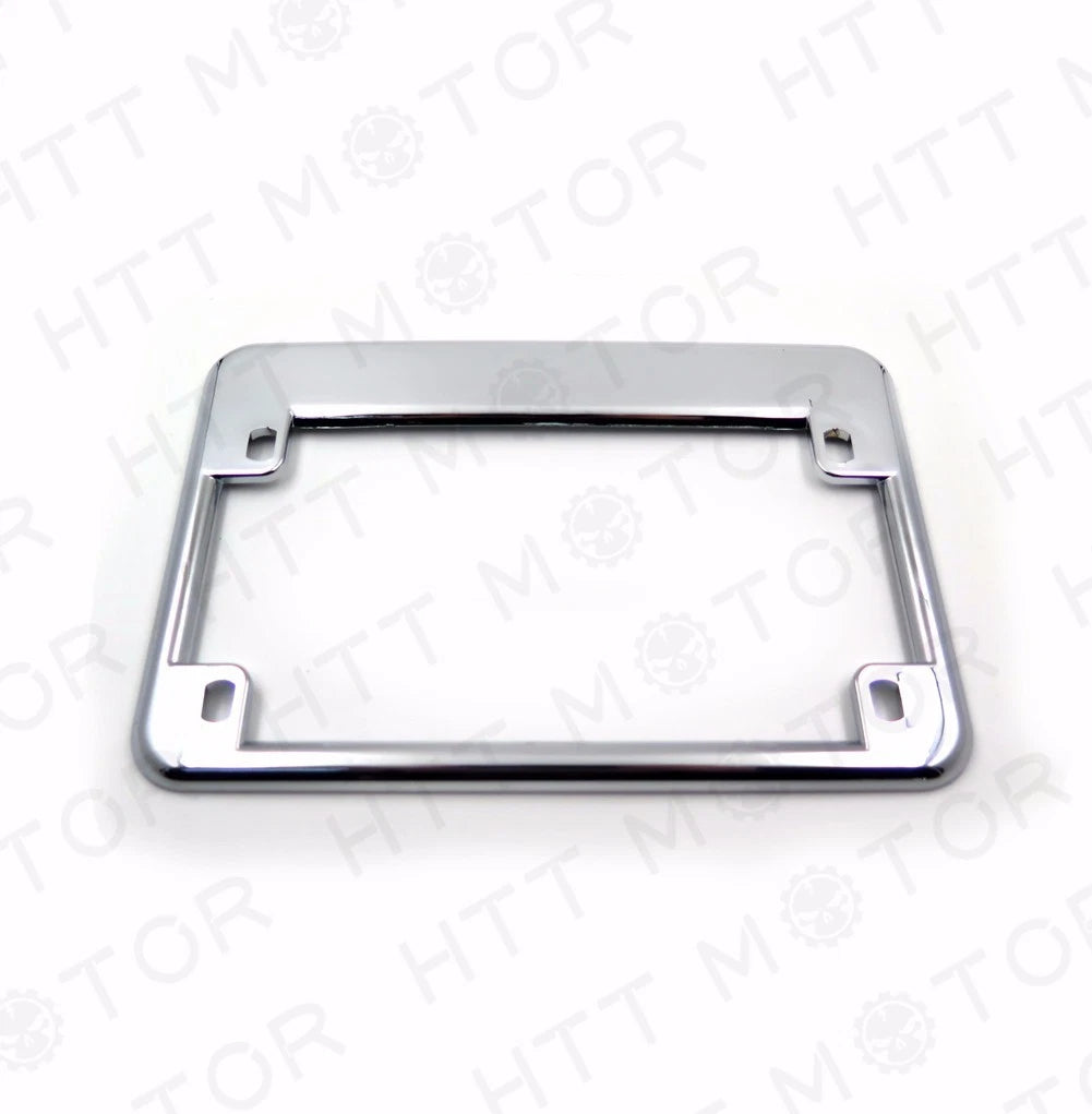 Chrome Motorcycle License Plate Frame for HTTMT