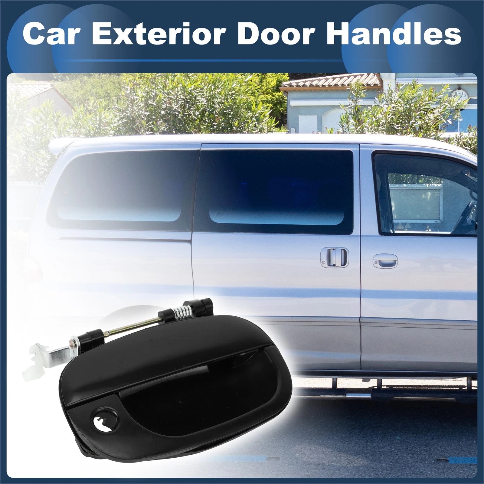 Exterior Door Handle Front Right Replacement for Hyundai H1 Starex (1998–2007)