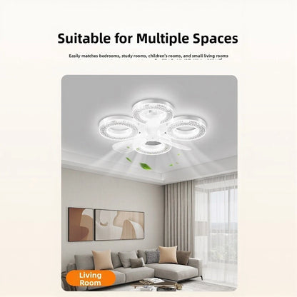 E27 Dimmable LED Ceiling Fan Light with Remote Control for Ceiling Fans