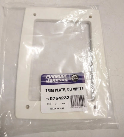 Trim Plate for Evinrude Johnson 0764232 (RHD)