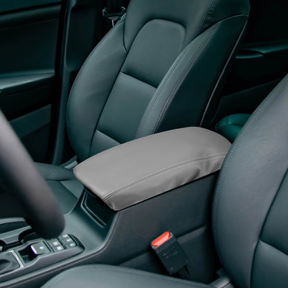 Car Center Armrest Cover for Honda Accord 2018–2022 Gray with Gray Stitch