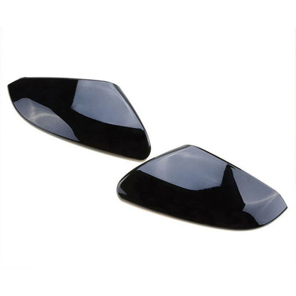 2X Side View Mirror Cover Caps for Honda Civic 10th Gloss Black