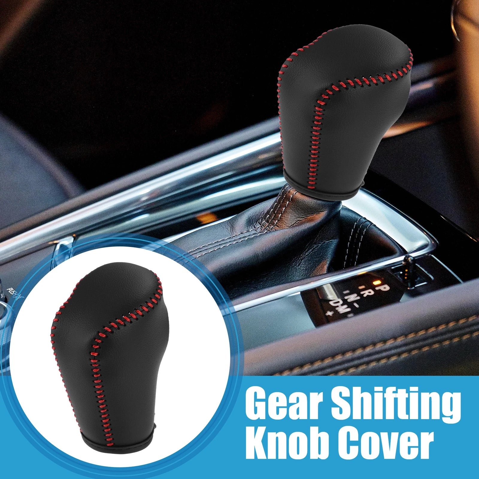 Automatic Transmission Gear Shifter Knob Cover Replacement for Mazda CX-5 (2017–2023)