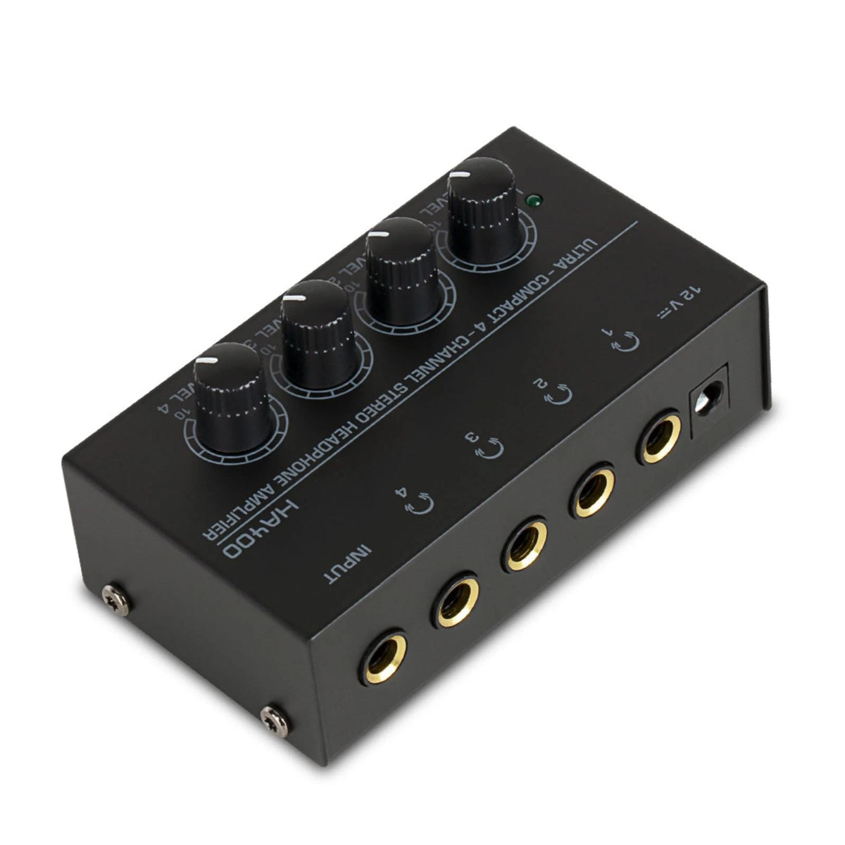 4 Channels Mini Stereo Headphone Audio Amplifier for Earphone