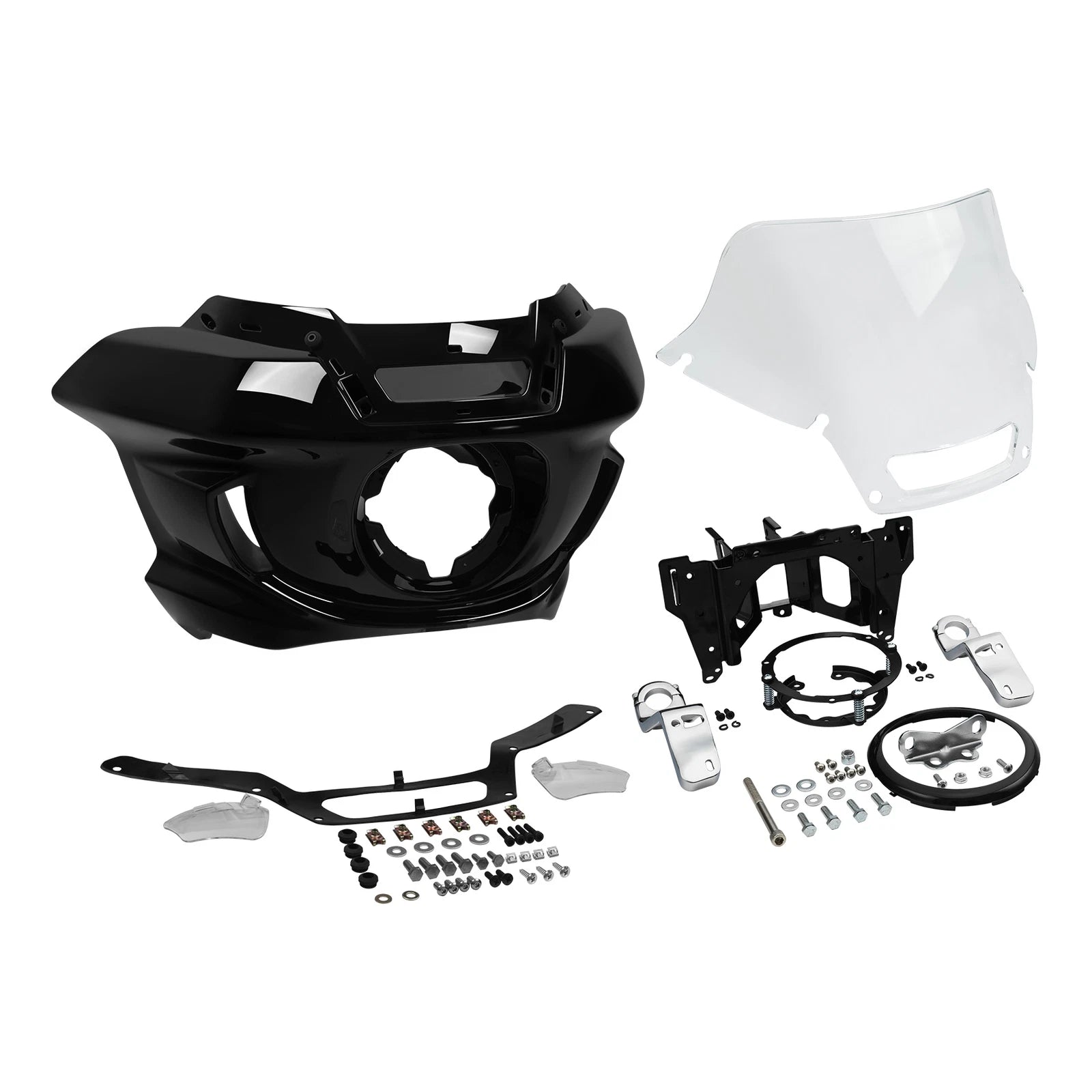 Headlight Fairing Windshield Mount Bracket Kit for Harley Low Rider ST (2022–2025)