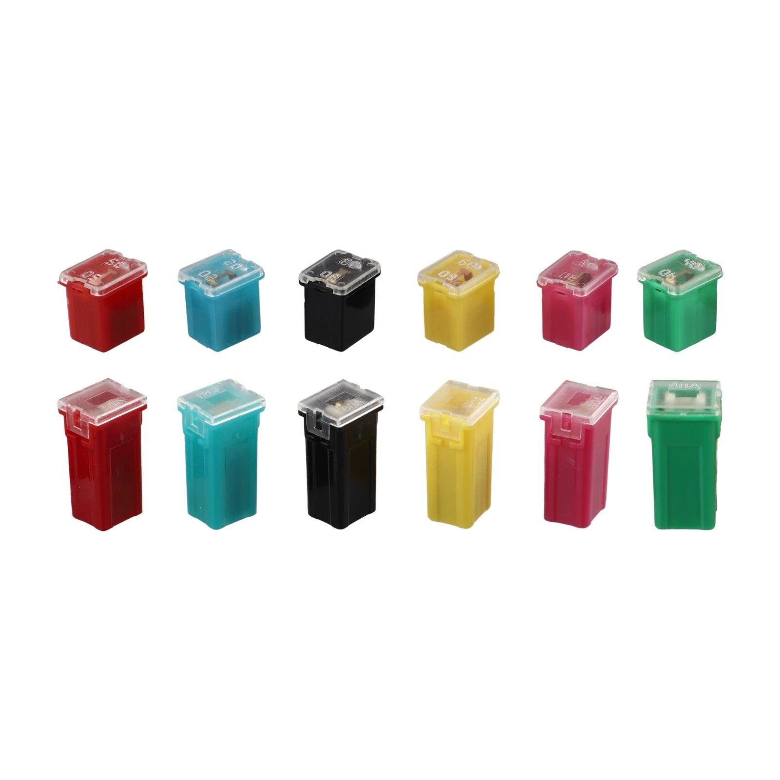 36pcs Car Fuse Assortment Kit Fire Resistant