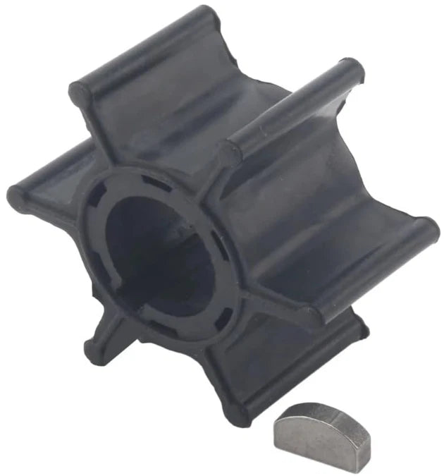Water Pump Impeller with Key for Suzuki 2 Stroke 90-100 HP Outboard (17461-87E00)