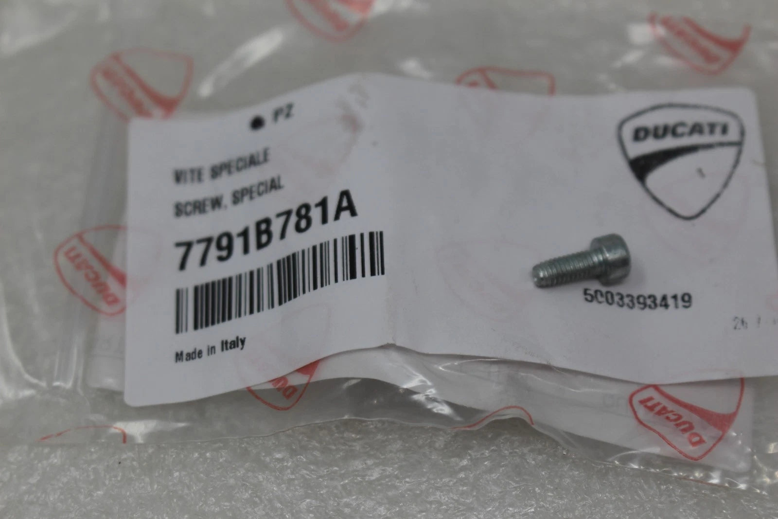 OEM Screw for Ducati Multistrada (2020–2025) 7791B781A