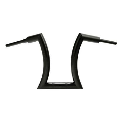 16" Black Rise 2" Hanger Handlebar for Harley Sportster Iron 883 (2004–2023)