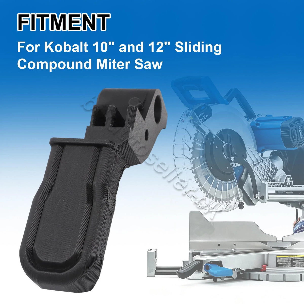 Replacement Lock Handle for Kobalt 10" & 12" Sliding Compound Miter Saw