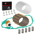 Clutch Friction Steel Plate Kit for Yamaha V Star 650 (XVS650, XVS650A, XVS650AT)