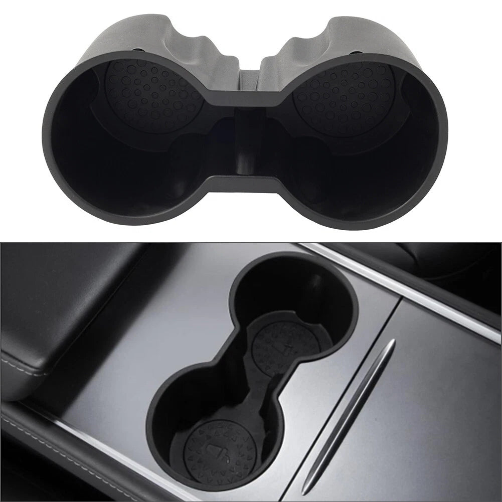 Center Console Cup Holder Insert for Tesla Model 3 (2021–2023), Model Y (2021–2024)