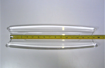 Polycarbonate Clear Step for Oval-Shaped Marine Ladders (16.5" x 4.5")
