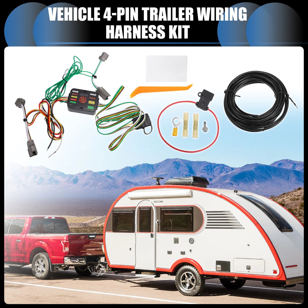 4-Pin Trailer Wiring Harness Kit for Ford Explorer (2020–2022)