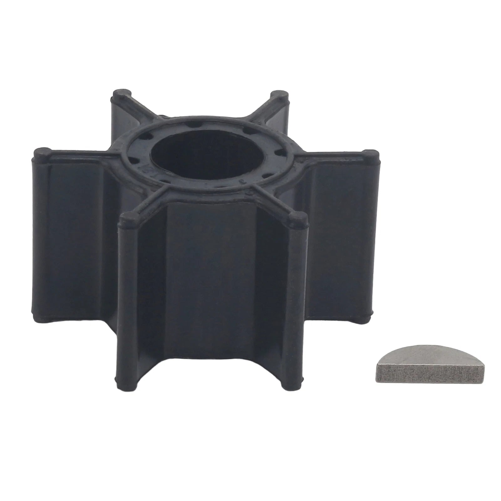 Water Pump Impeller & Key for Yamaha Outboard 9.9/15 hp (682-44352-03-00, SIE 18-3074)