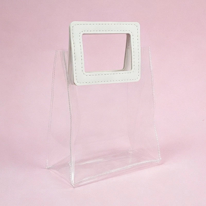 Clear PVC Cosmetic Storage Bag for Makeup Brushes and Tools
