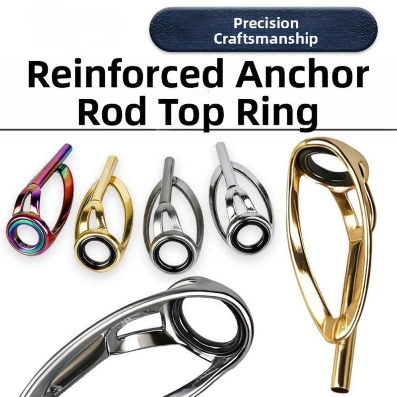 Fishing Rod Tip Guide Ring for Most Rod Sizes