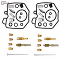 2X Carburetor Repair Rebuild Kit for Honda CB400T CB400N Hawk (1978–1981)