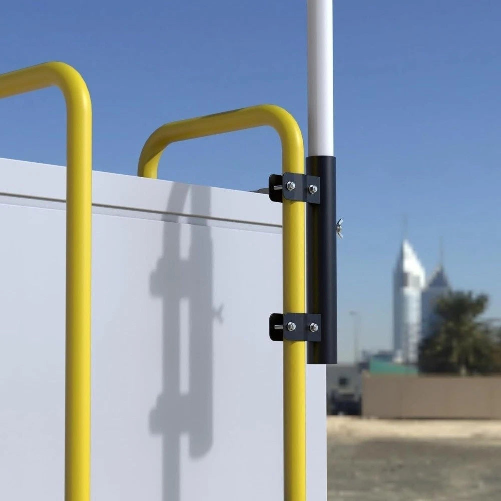 Flagpole Holder for RV Ladder Bracket (1-1.74 In Poles)