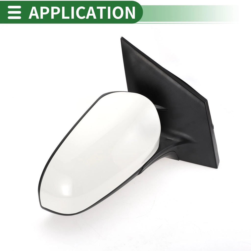 Right Side Door Mirror Replacement for Toyota Corolla Non Heated Mirror Glass (2014–2019)