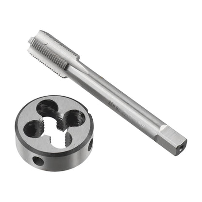 2X Metalworking Tap and Die Set for Right Hand Taps 7/16-28 UN