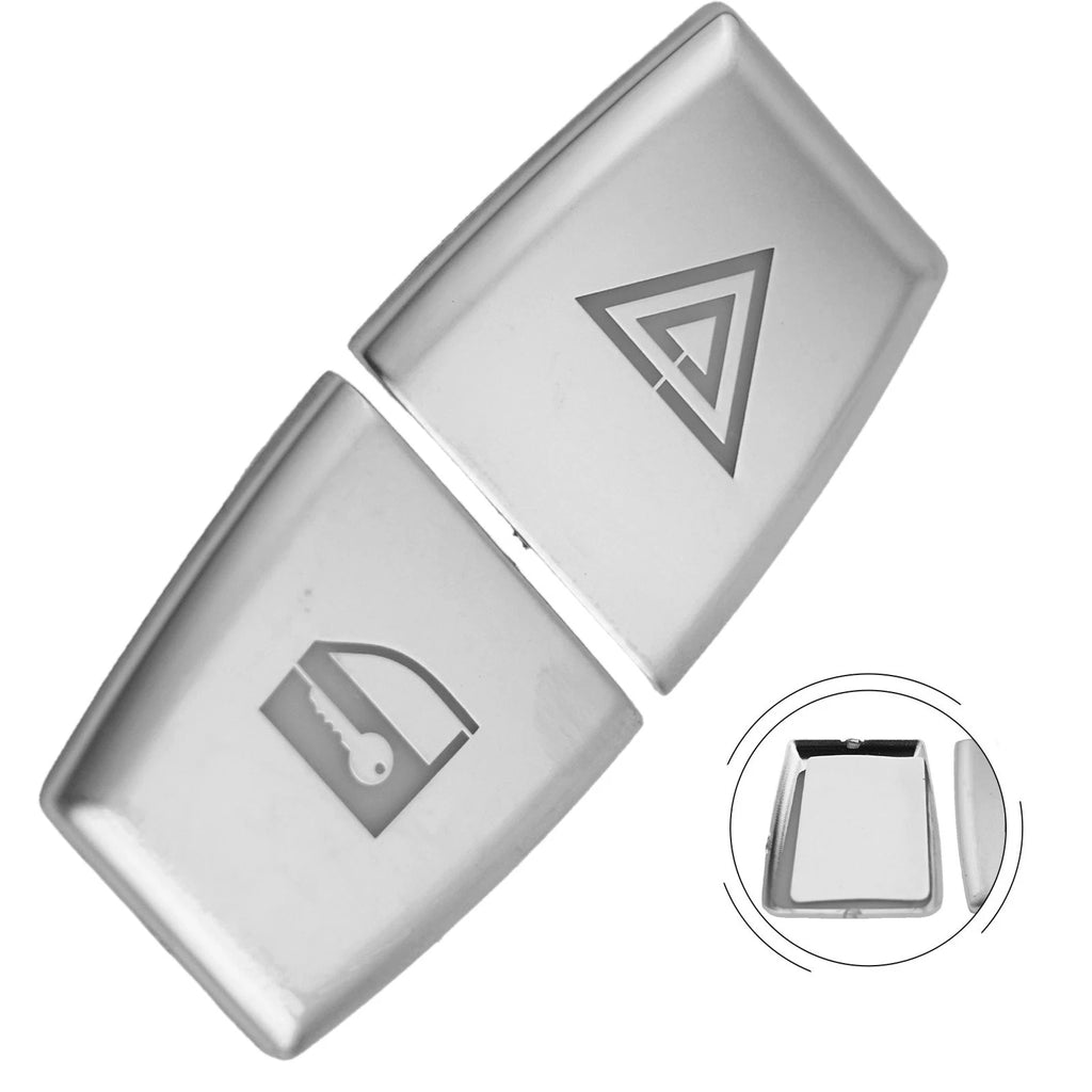 Enhanced Style Car Light Switch Button Cover Sticker for BMW E70 for e71 E84 E60