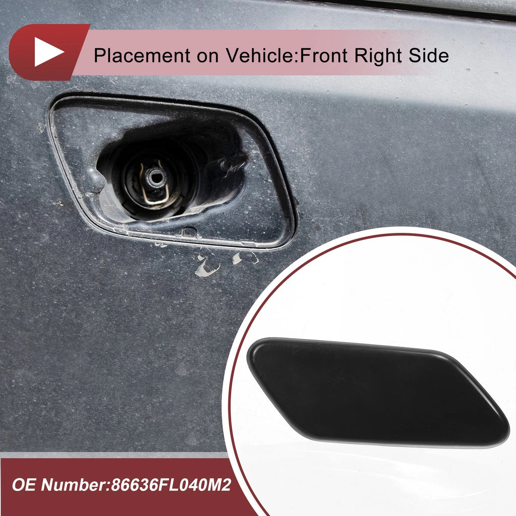 Front Right Washer Nozzle Cover Cap for Subaru XV Crosstrek 2018-2020