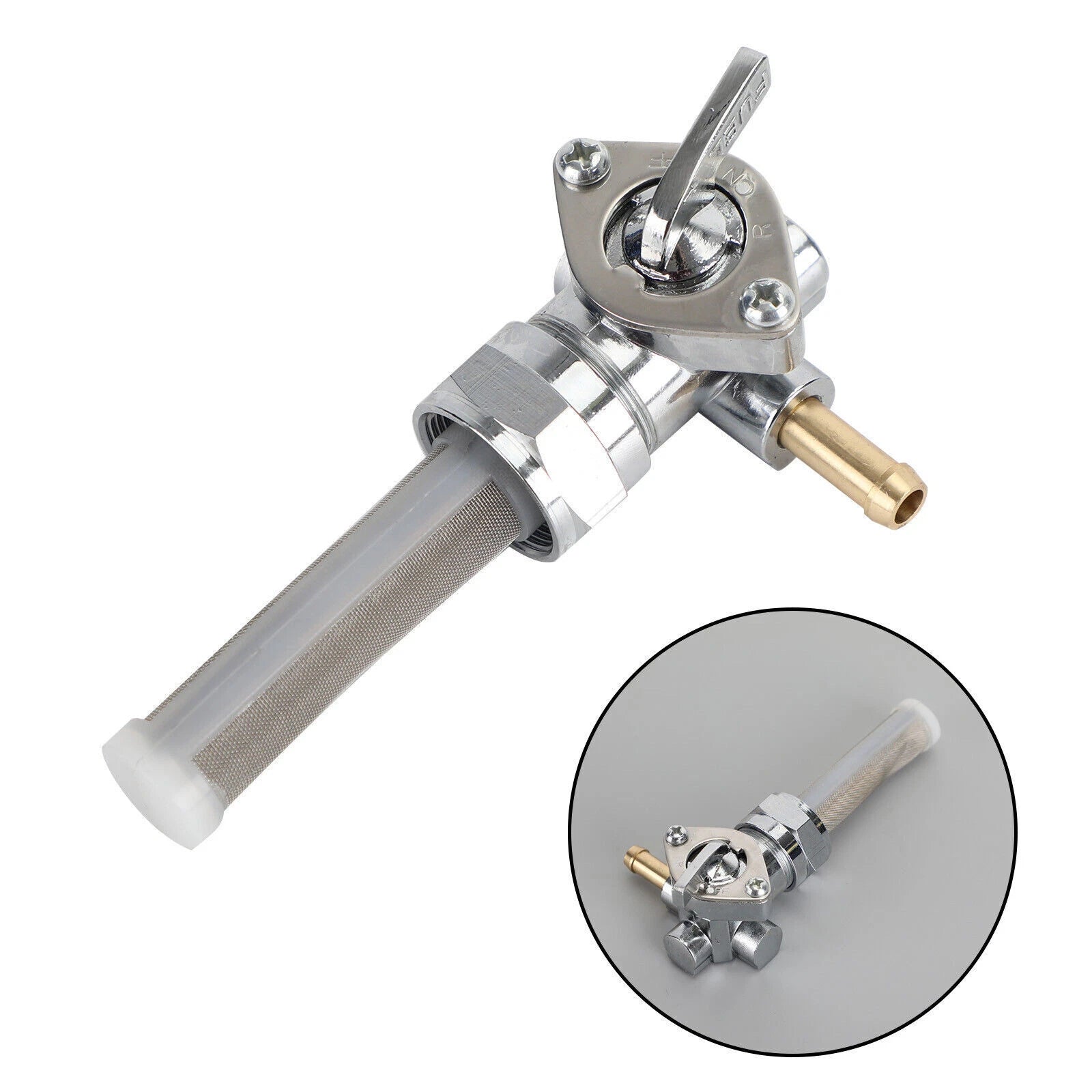 Fuel Valve Petcock for Sportster Big Twin (1975–Present) 13/16" T9