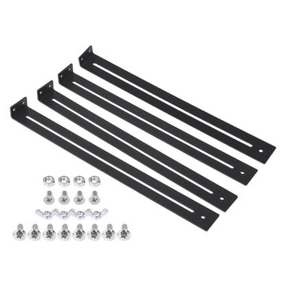 Drawer Reinforcement Hardware Set for Wooden and Particleboard Drawers