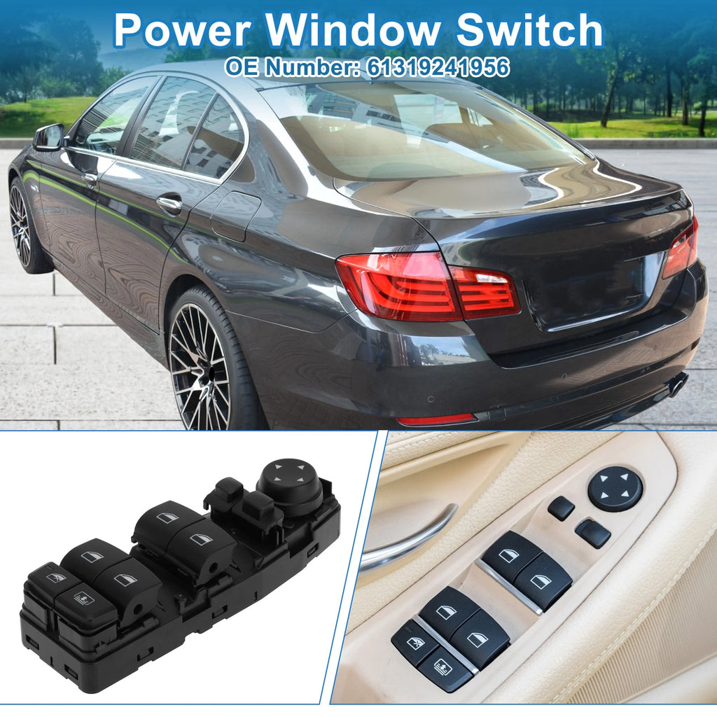 Power Window Switch for BMW 528i Left 2011–2016 Window Control