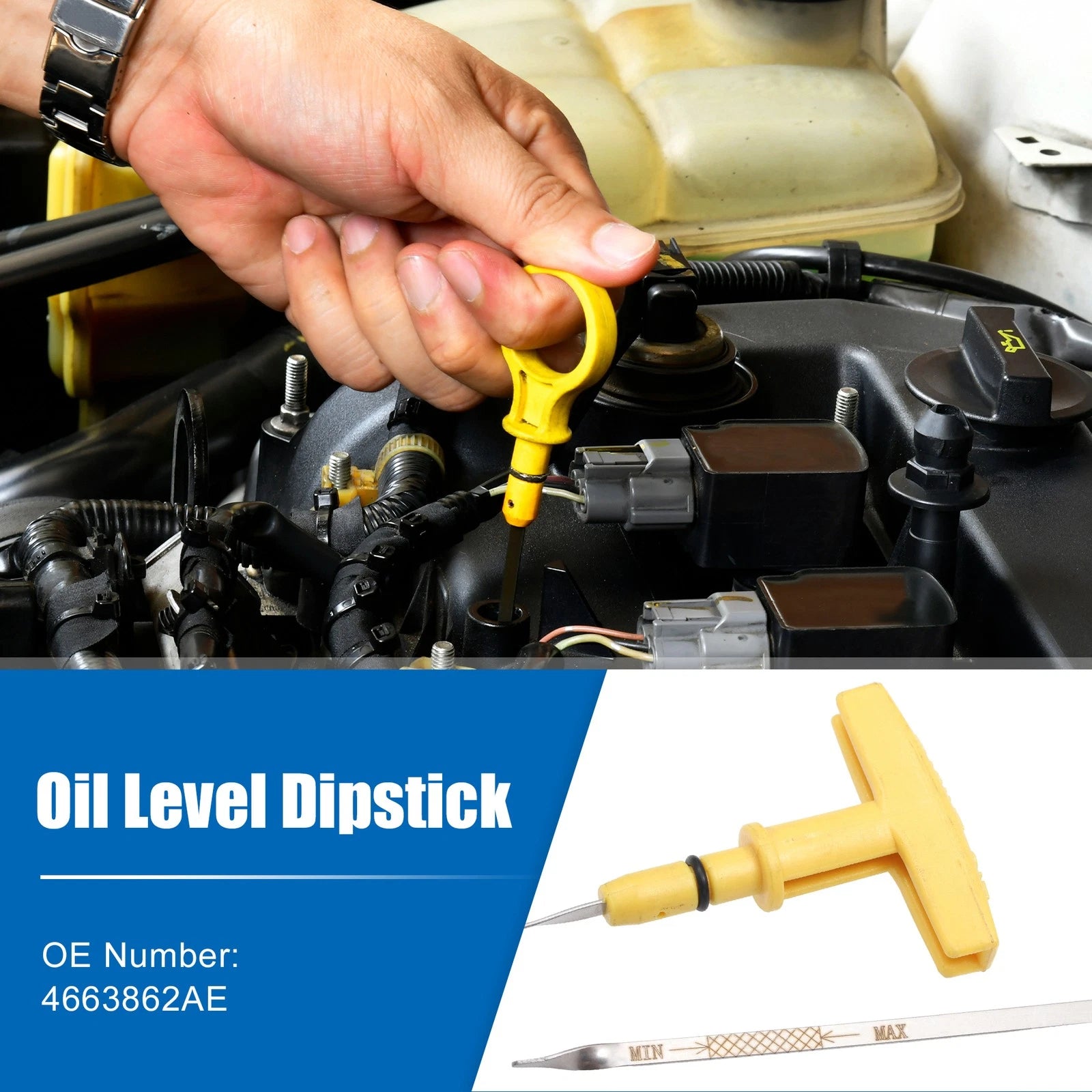 Engine Oil Level Indicator Dipstick Replacement for Dodge Intrepid (1999–2004)