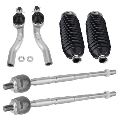 2 Tie Rod Ends Kit w/ Boot for Honda Pioneer 1000 (2016–2021)